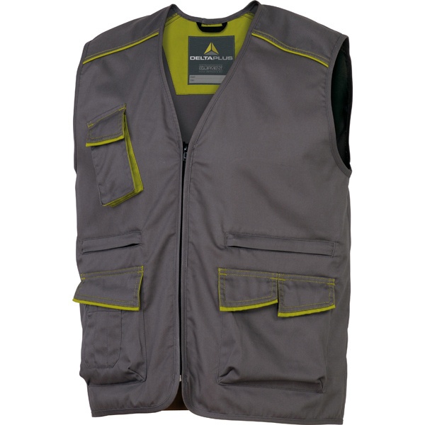 Gilet da lavoro m6gil grigio/verde tg. l panostyle® - Z10553