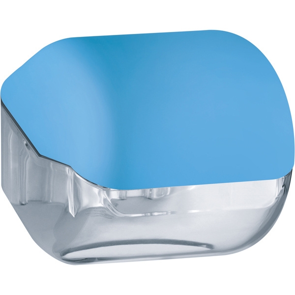 Dispenser carta igienica azzurro soft touch - Z10655