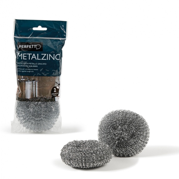 Blister 2 spugne zincate 30gr perfetto - Z10724