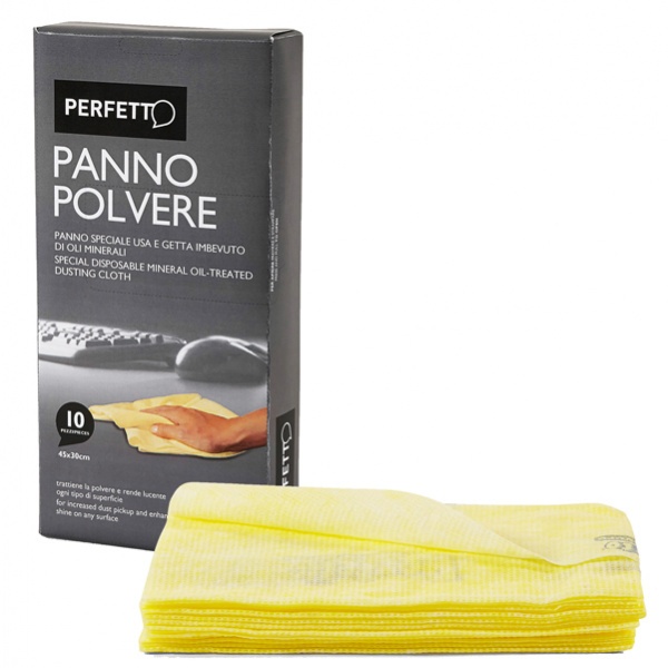 10 pannopolvere 45x30cm con oli minerali perfetto - Z10727