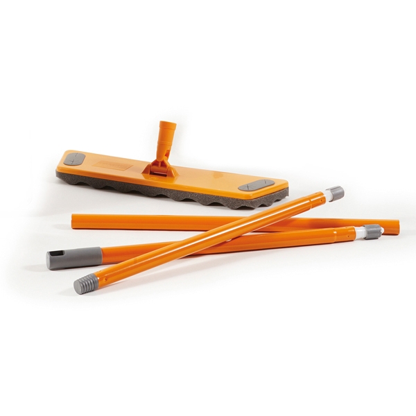 Scopa "il pulipolvere" c/manico 130cm + 20 retine pulipolvere perfetto - Z10728