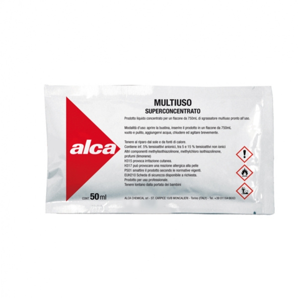 Bustina 50ml multiuso concentrato linea monodose alca - Z10784