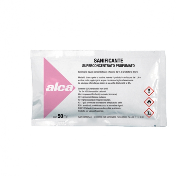 Bustina 50ml sanificante linea monodose alca - Z10786
