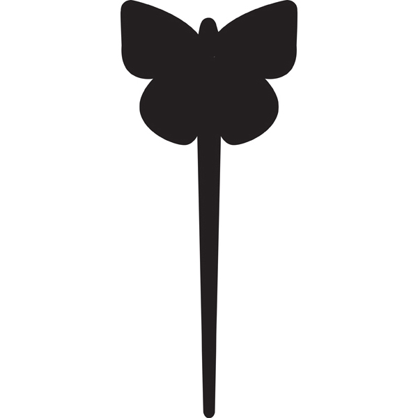 Set 5 silhouette tags 'farfalla' securit - Z10852