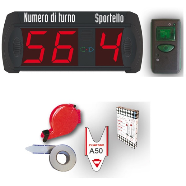 Kit completo elimina code multifunzione (2 numeri + 9 sportelli) printex - Z10900