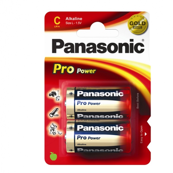 Blister 2 mezze torce lr14 pro POWER c panasonic - Z10937