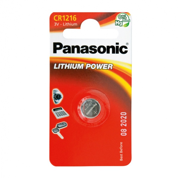 Blister micropila litio cr1216 panasonic - Z10952