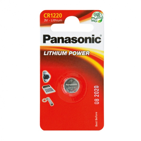 Blister micropila litio cr1220 panasonic - Z10953