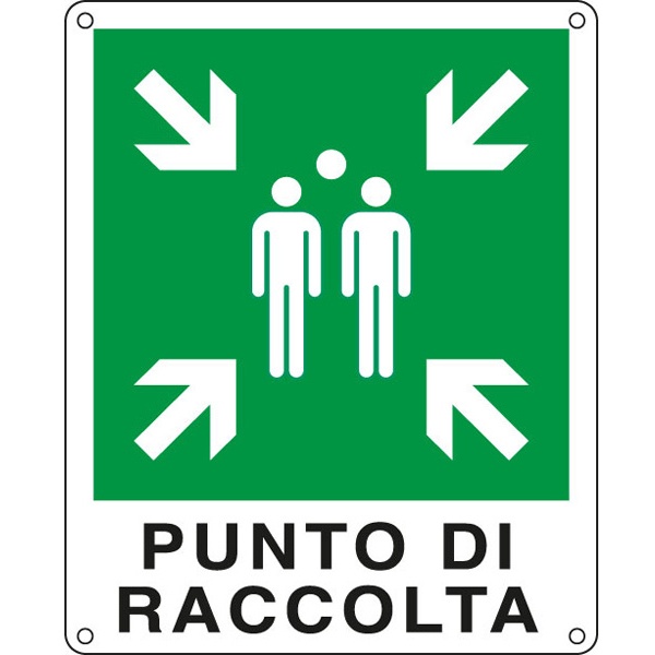 Cartello in alluminio Cartelli segnalatori testo ' Vietato l'accesso
