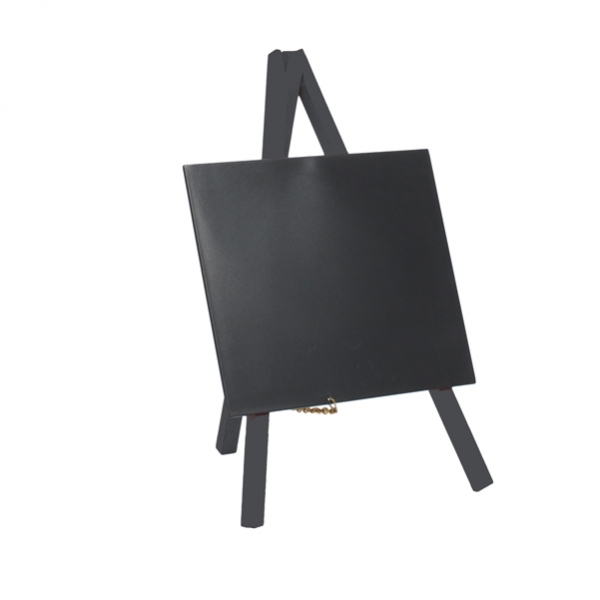Mini lavagna con cavalletto nero 26x15cm securit - Z11435