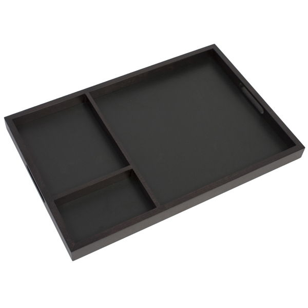 Lavagna vassoio wenge' 60x40x4cm securit - Z11437