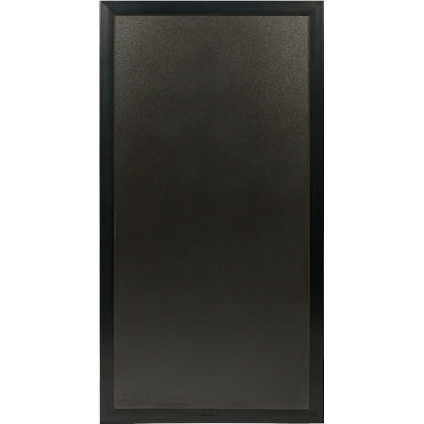Lavagna multiboard nera 60x115cm cornice nero securit - Z11445