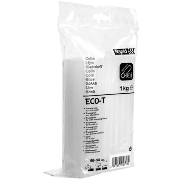 Colla termofusibile 19cm ø12mm 1kg trasparente - Z11516