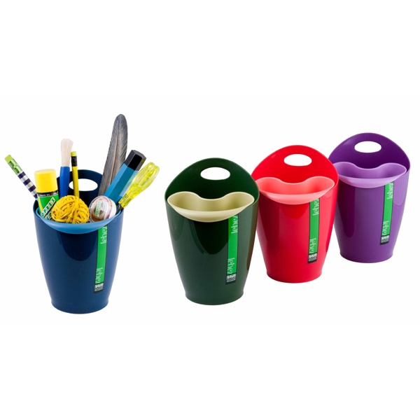 Bicchiere portapenne 2in1 mix 4 colori 80291 lebez - Z11749