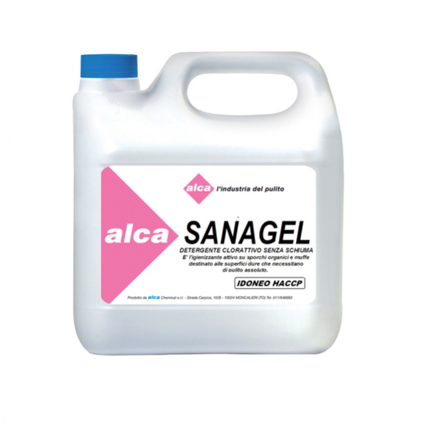 Detergente sanificante sanagel tanica 3kg alca - Z11833