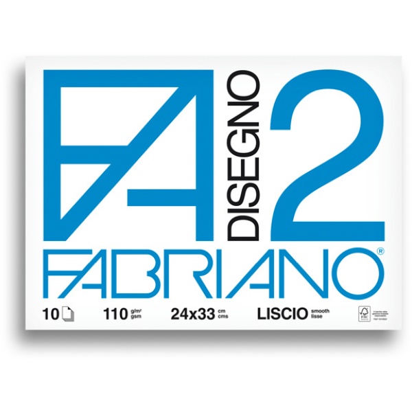 Album p.m. fabriano2 (240x330mm) 10fg 110gr liscio - Z11836