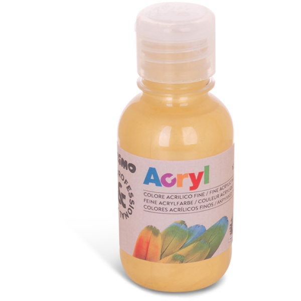 Colore acrilico fine bottiglia da 125ml oro - Z11960