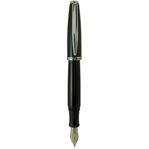 Penna stilografica aldo domani punta m nero monteverde - Z12004