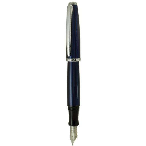 Penna stilografica aldo domani punta m blu monteverde - Z12007