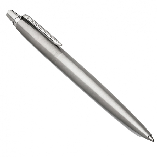 Penna a sfera parker jotter stainless steel ct fusto in acciaio