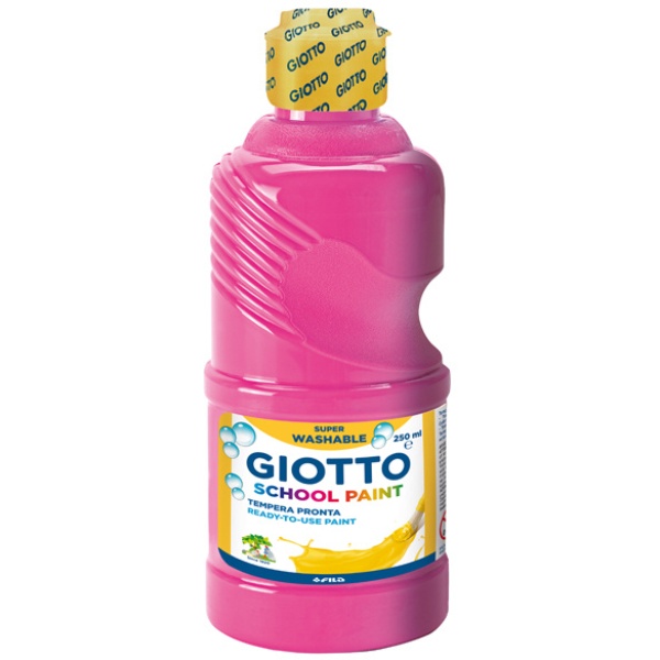 Tempera pronta 250ml lavabile giotto magenta - Z12131