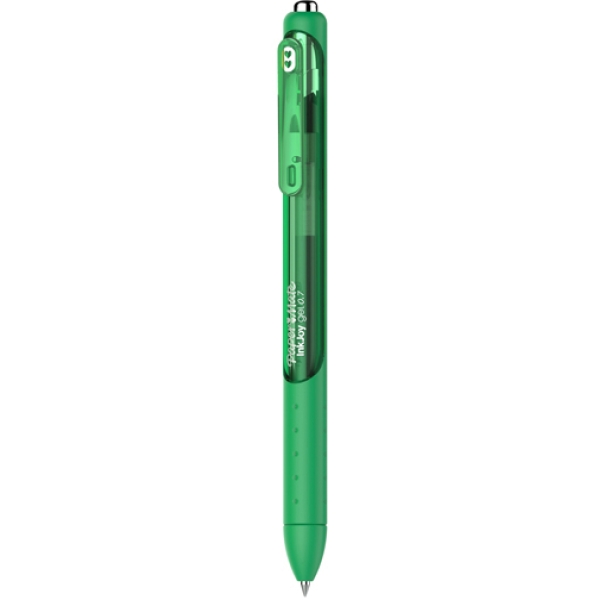 Penna sfera scatto inkjoy gel 0,7mm verde papermate - Z12218