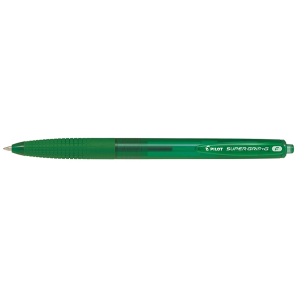 Penna sfera supergrip g a scatto verde punta fine 0.7mm pilot - Z12419