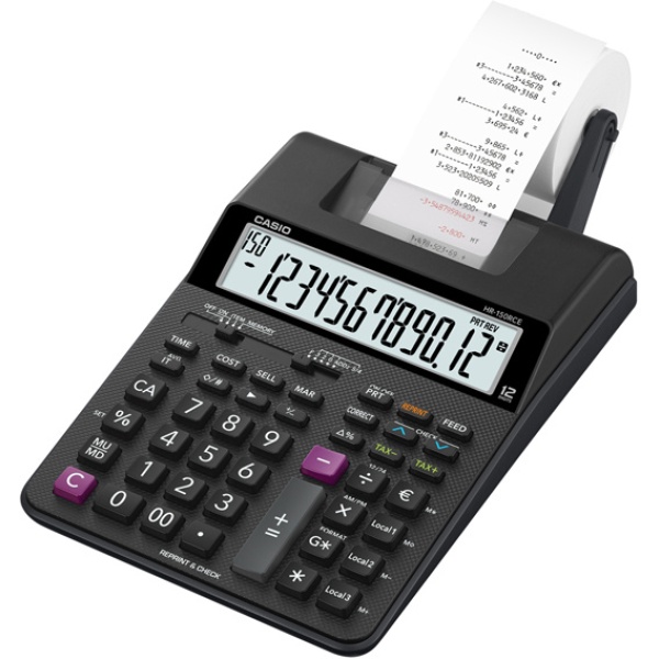 Calcolatrice scrivente hr-150rce + adattatore casio - Z12461