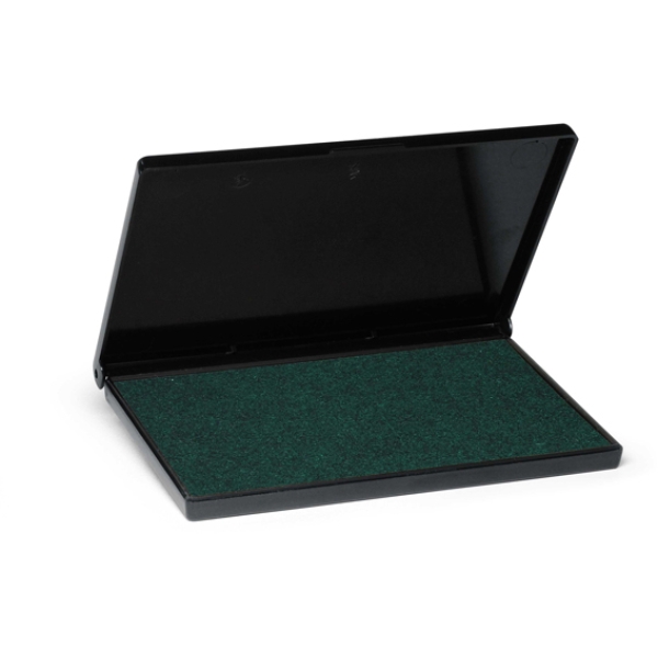 Cuscinetto 7x11cm verde per timbri in gomma 9052 trodat - Z12503
