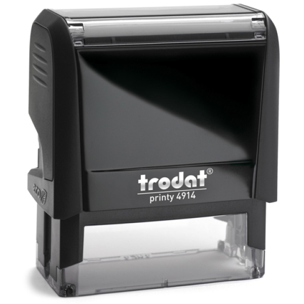 Timbro trodat printy 4914 4.0 64x26 ecoblack - Z12545