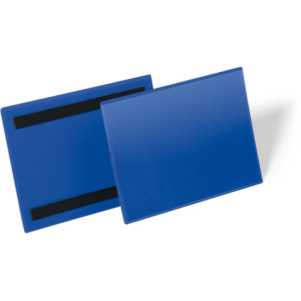 50 buste identificazione magnetiche 210x148mm (A5-oriz.) art.1743 durable - Z12648