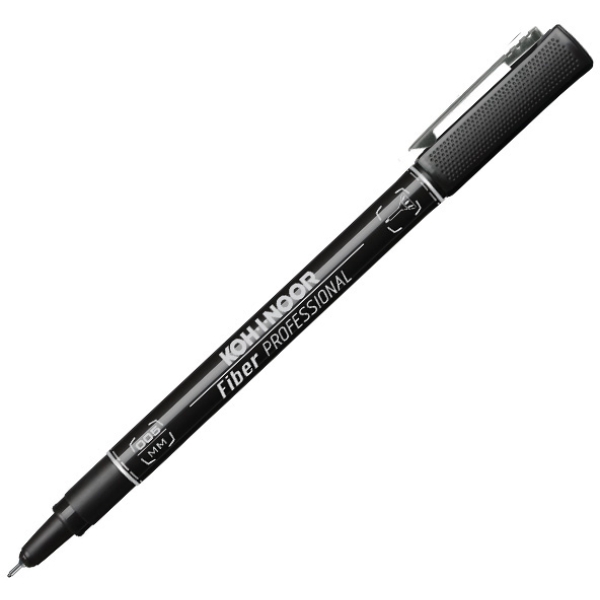 Fineliner professional fiber nero 0,05mm kohinoor - Z12744