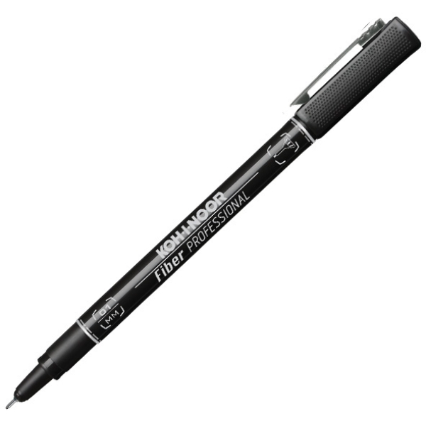 Fineliner professional fiber nero 0,1mm - Z12745