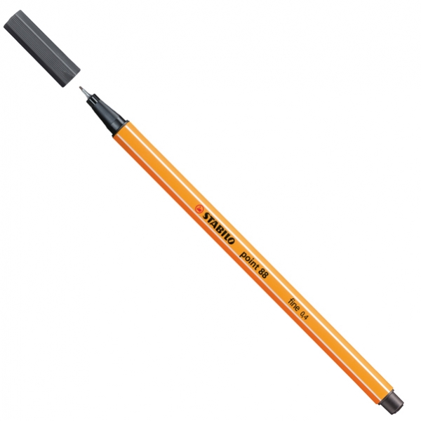 PENNARELLO STABILO POINT 88/97 grigio nerastro - Z12832