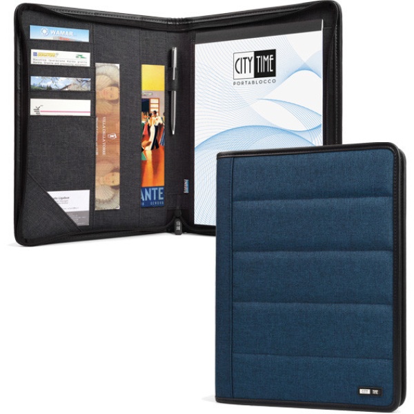 PORTABLOCCO SPINNER A4 BLU NIJI - Z13099