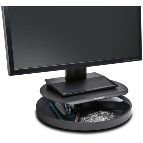 Supporto monitor Spin2 con portacessori - nero - monitor max 18kg- Kensington - Z13164