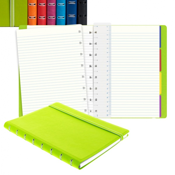 NOTEBOOK F.TO A5 A RIGHE 56 PAG. BLU SIMILPELLE FILOFAX - Z13349