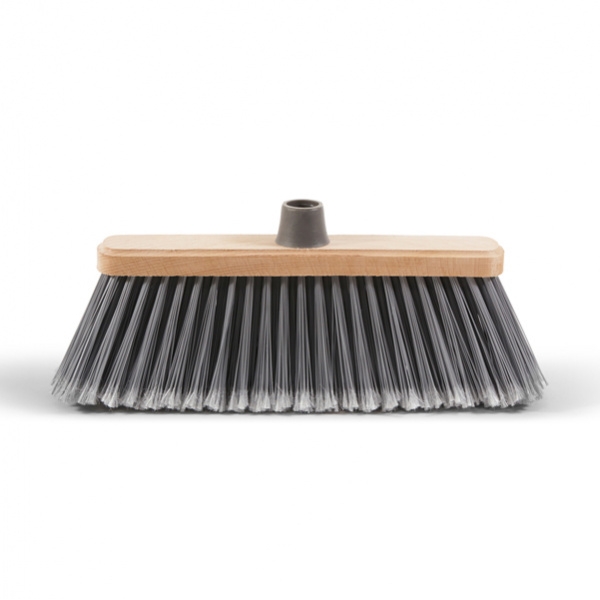 SCOPA SPAZZESTERNI COCCIA LEGNO 28CM - Z13444