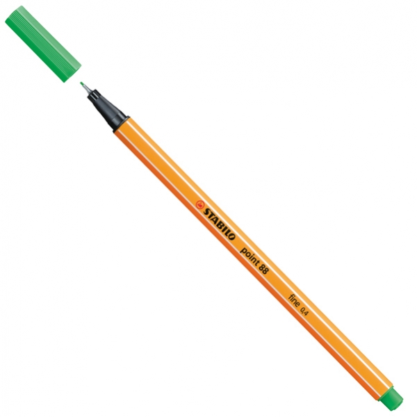 PENNARELLO POINT 88 88/16 VERDE SMERALDO CHIARO STABILO - Z13653