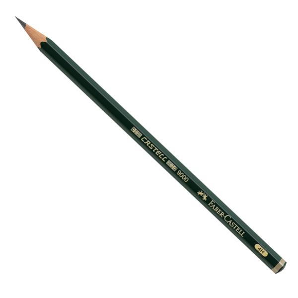 MATITA GRAFITE CASTELL 9000 4H esagonale FABER CASTELL - Z13721