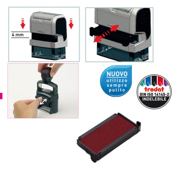 BLISTER DA 3 TAMPONI 6/4912 ROSSOTRODAT - Z13836