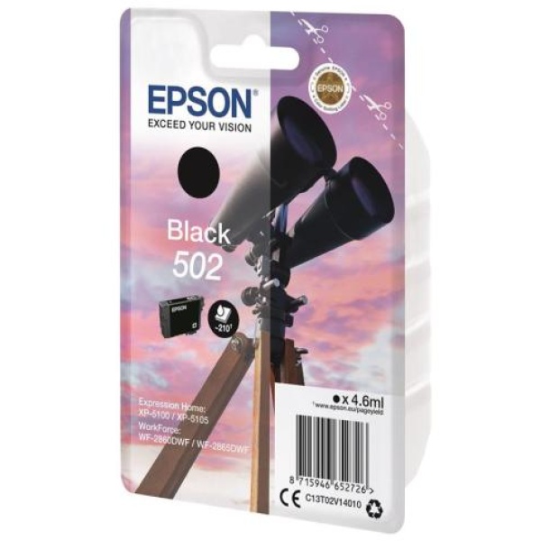 Cartuccia Epson 502 (C13T02V14010) nero - Z14179