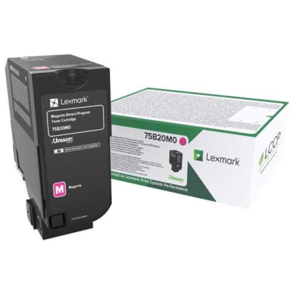 Toner Lexmark CS/CX 727, CS728 (75B20M0) magenta - Z14294