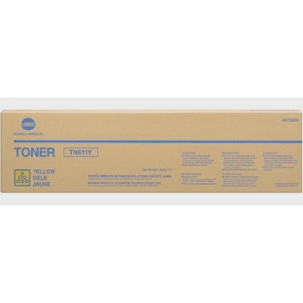 Toner Konica-Minolta TN611Y (A070250) giallo - Z14429