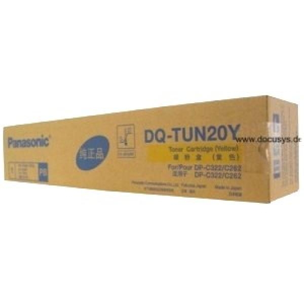 Toner Panasonic DQ-TUN20Y-PB giallo - Z14493