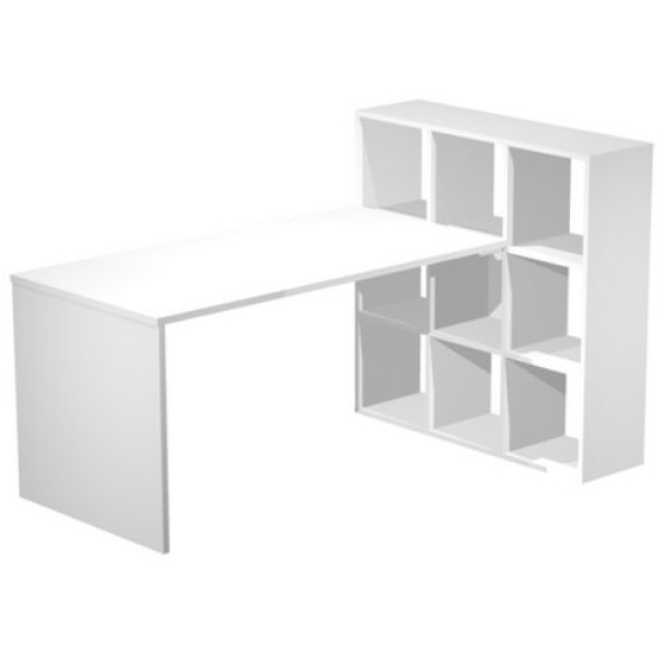 scrivania con libreria a caselle Z15154