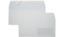 Buste comm.li Pigna -dritto-strip- 11x23 cm - 90 g/mq - c/finestra - 0170578 (conf.500)