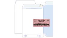 Buste a sacco con strip Pigna - bianco - 16x23 cm - 80 g/mq - strip - 0029463 (conf.500)