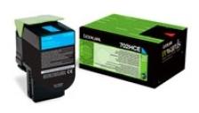 Toner Lexmark 702HCE (70C2HCE) ciano - 140606