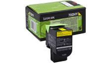 Toner Lexmark 702HY (70C2HY0) giallo - 140699